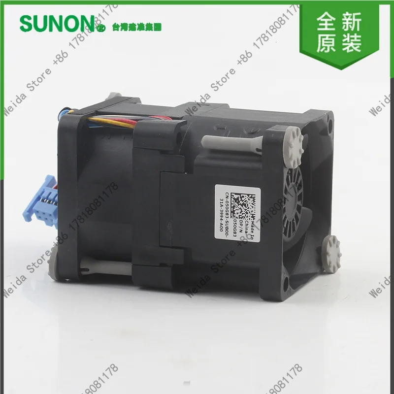 Фото Вентилятор охлаждения Sunon DC12V 1.2A 14.4W 4056 4CM Dell, новый, оригинальный, с высоким объемом воздушного потока, для серверов, PG40561BX-Q122-S9P №5