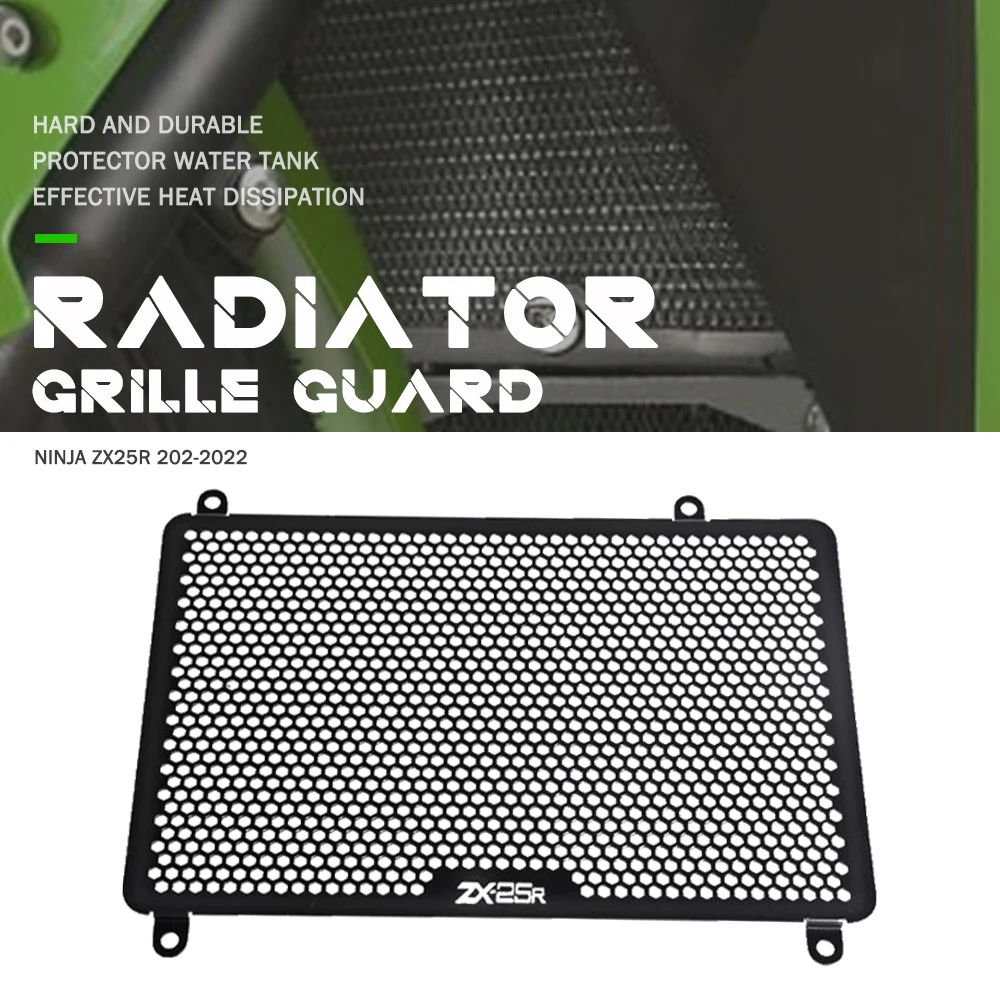 

NEW Motorcycle Radiator Guard Protector Grille Grill Cover FOR Kawasaki Ninja ZX-25R ZX 25R ZX25 R ZX25R 2020 2021 2022 ZX 25 R