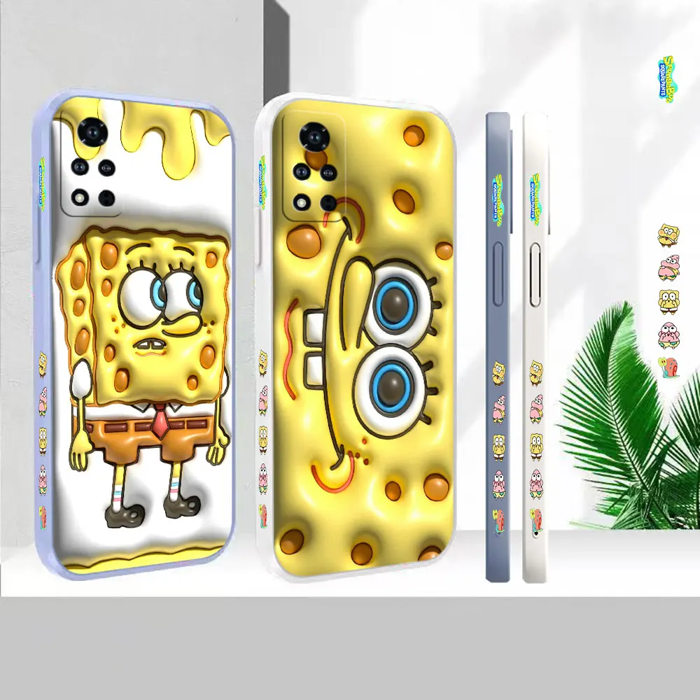 

Liquid Case For Honor X40 X40I X30 X20 X10 V40 V30 V20 V10 Play 6T 5T 5 4 Magic 5 4 3 Nots10 Pro S-Spongebob Cover Funda Cqoues