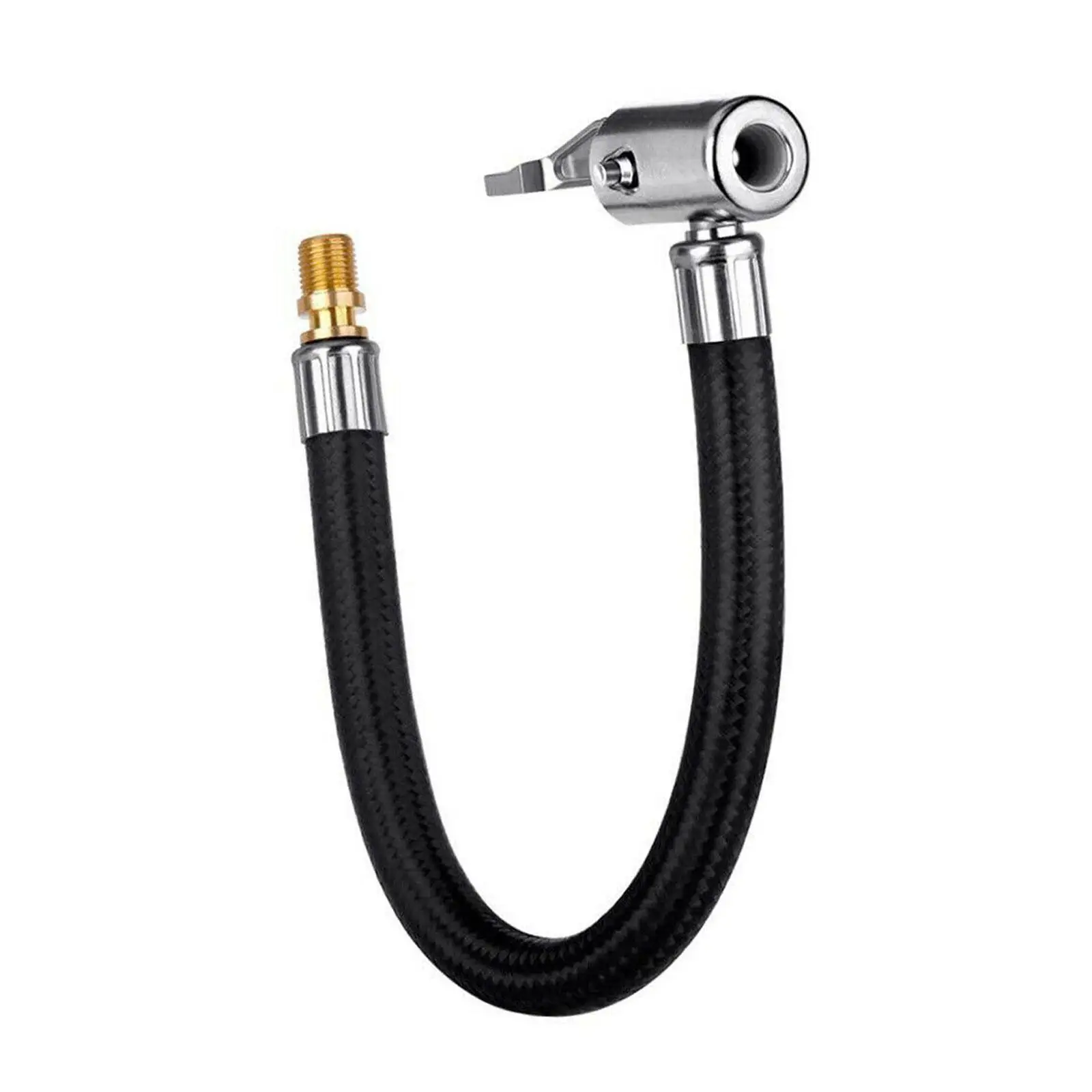 

20/30cm Car Tire Inflator Inflatable Hose Air Pump Extension Tube Adapter Twist Tyre Connection Locking Air Chuck