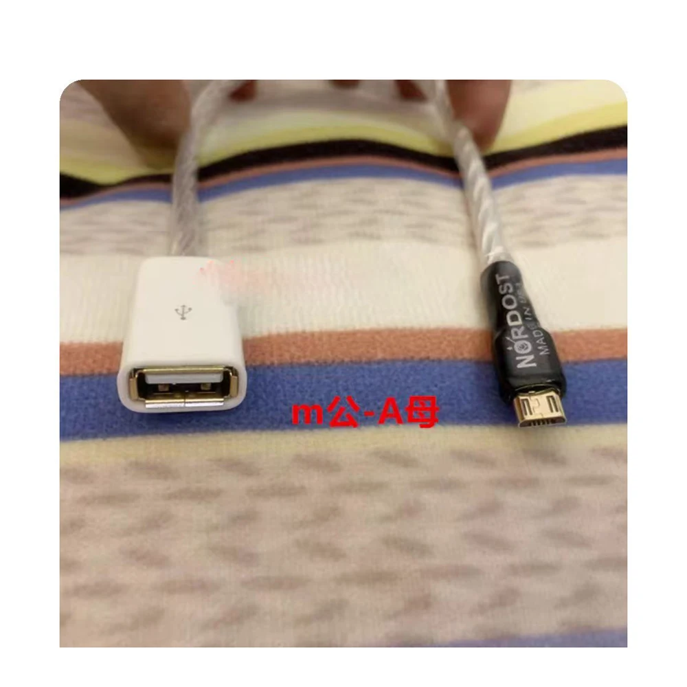 USB-гарнитура с двойной головкой TYPEC для MICRO B Male