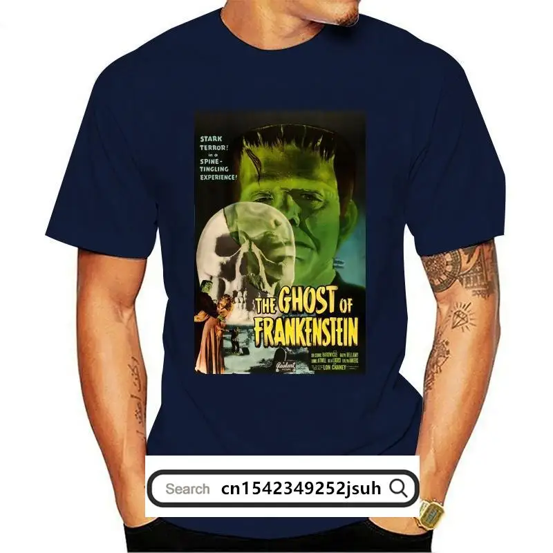 

New The Ghost of Frankenstein Movie BLACK T SHIRT ALL SIZES S-5XL