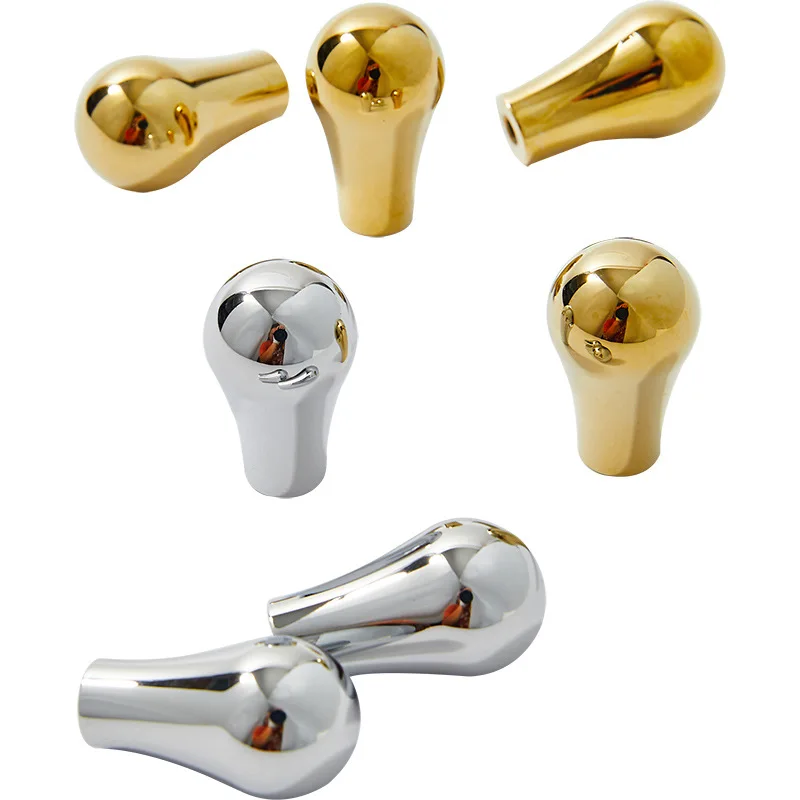 

Silver Minimalist Cabinet Door Brass Handle Light Luxury Drawer Cabinet Wine Cabinet Shoe Cabinet Simple Nordic Golden Handle