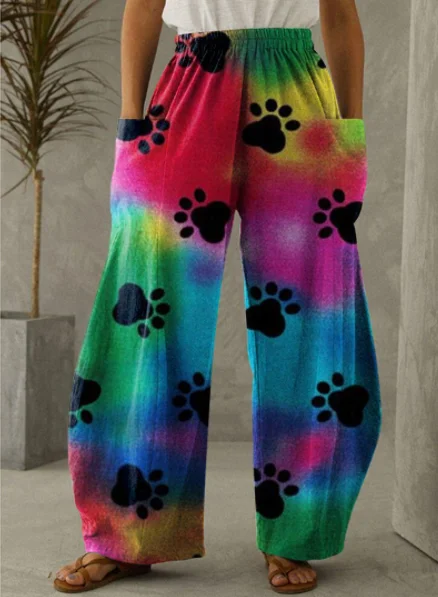 Новинка лета 2022 женские штаны с 3D принтом повседневная спортивная одежда