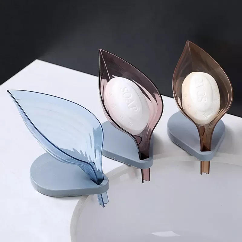 

Ящик для мыла в форме листа, держатель для мыла в ванную комнату, поднос для мыла в ванную комнату, аксессуары для ванной комнаты