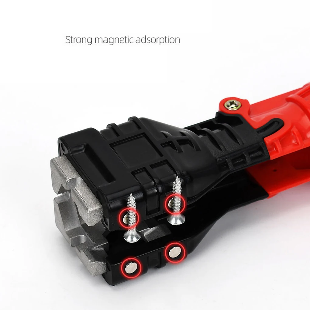 

Flume Wrench 18-in-1 Foldable Water Pipe Spanner Metal Plastic Sink Sleeve Plumbing Repair Tool for Kitchen Bathroom