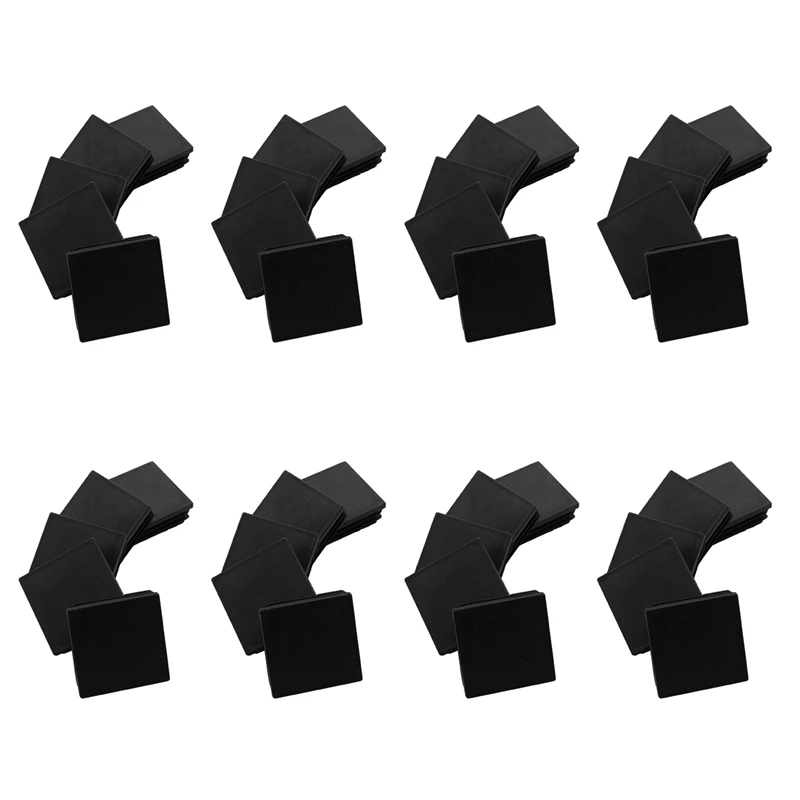 

Plastic Square Tubing Inserts End Blanking Cover Caps 50Mmx50mm 40 Pcs