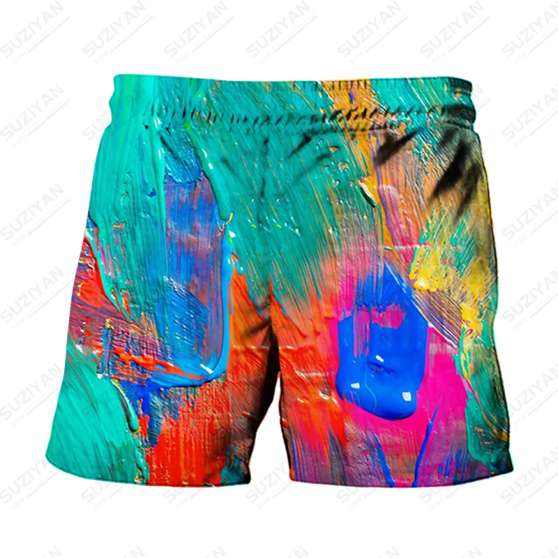 Шорты мужские сетчатые для фитнеса с забавным рисунком |