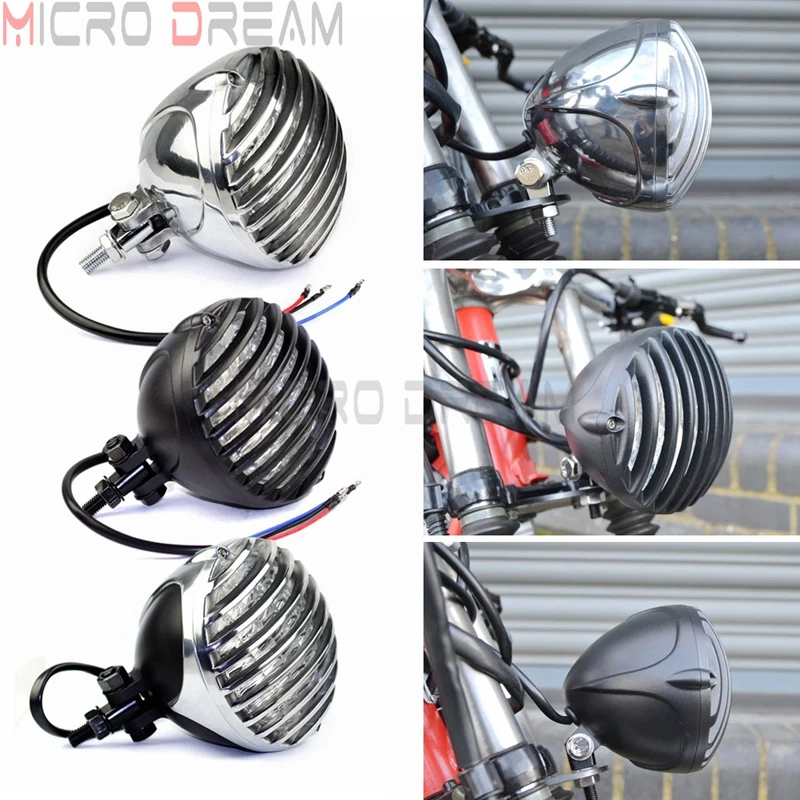 Фара мотоциклетная Винтажная с зубчатым светом 5 дюймов 12 В H4 |