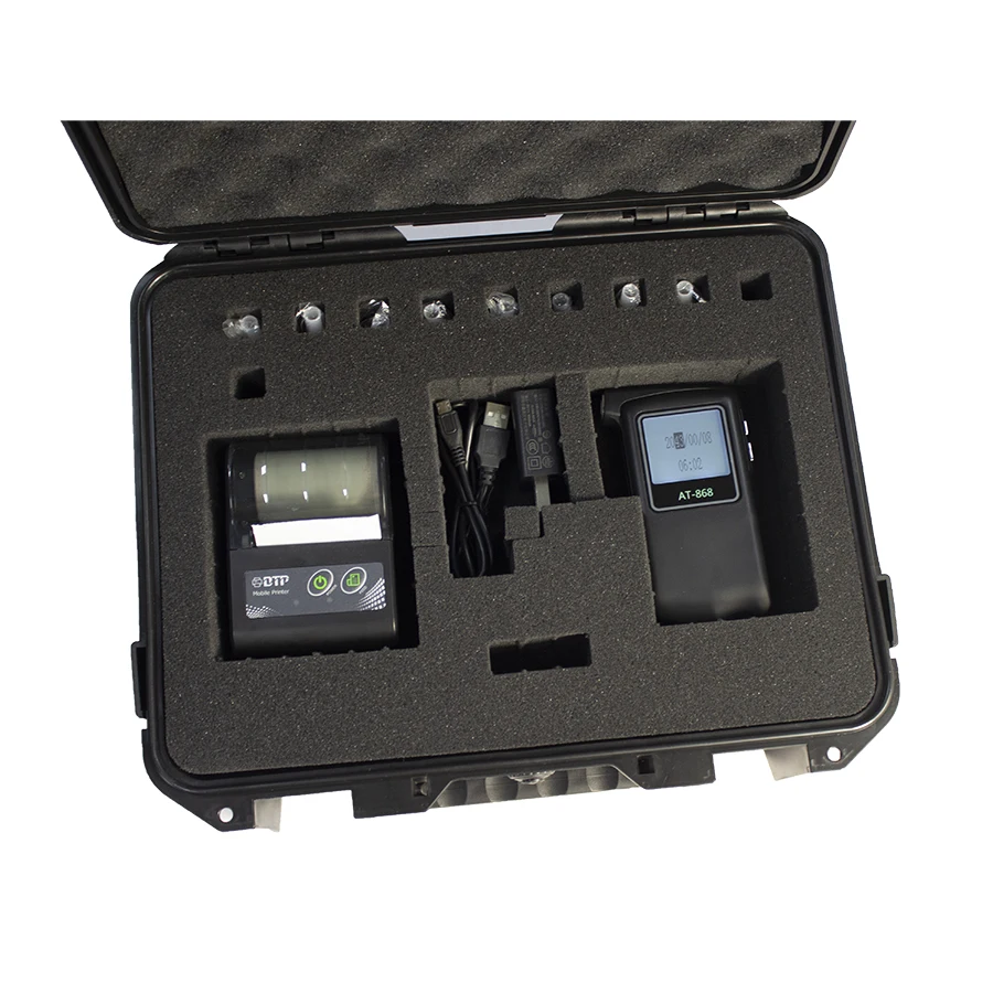 

Новейший дизайн 2020, мундштуки с ЖК-дисплеем, ручной цифровой алкотестер с принтером