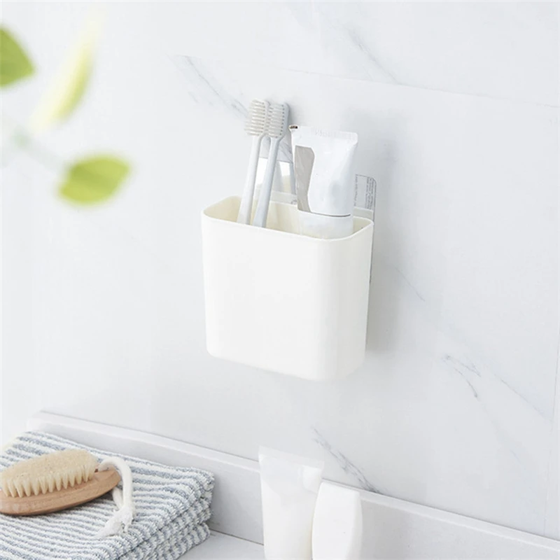 LUDA настенная сливная корзина для ванной комнаты держатель зубных щеток стеллаж