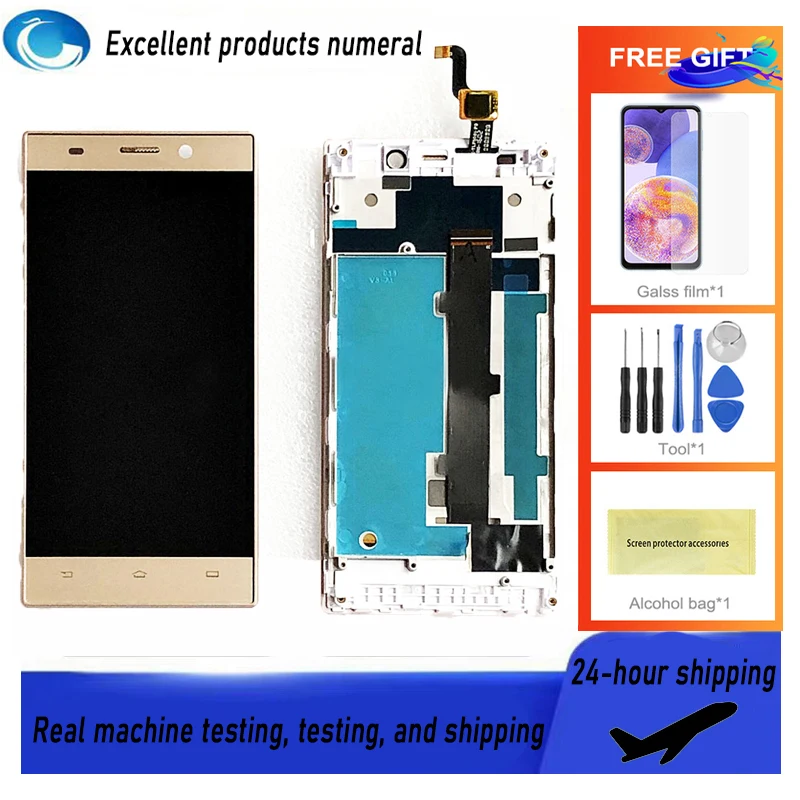 

5.0 inch LCD Display with Frame for Philips Xenium V787