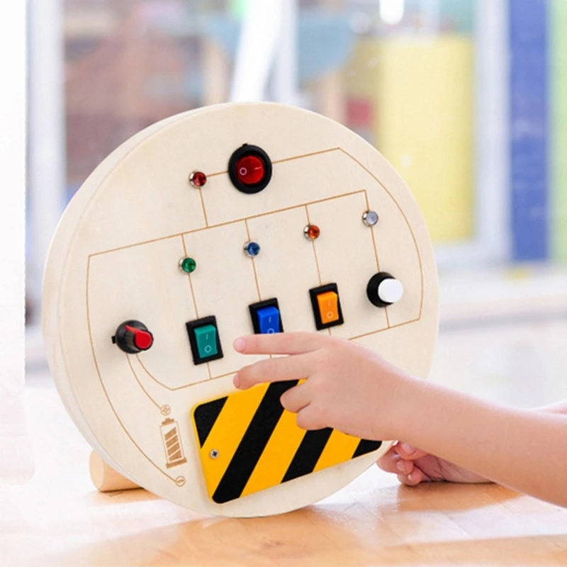 

Space Switch Plate Busy Cube Busy Block Montessori Hand-eye Coordination Toy
