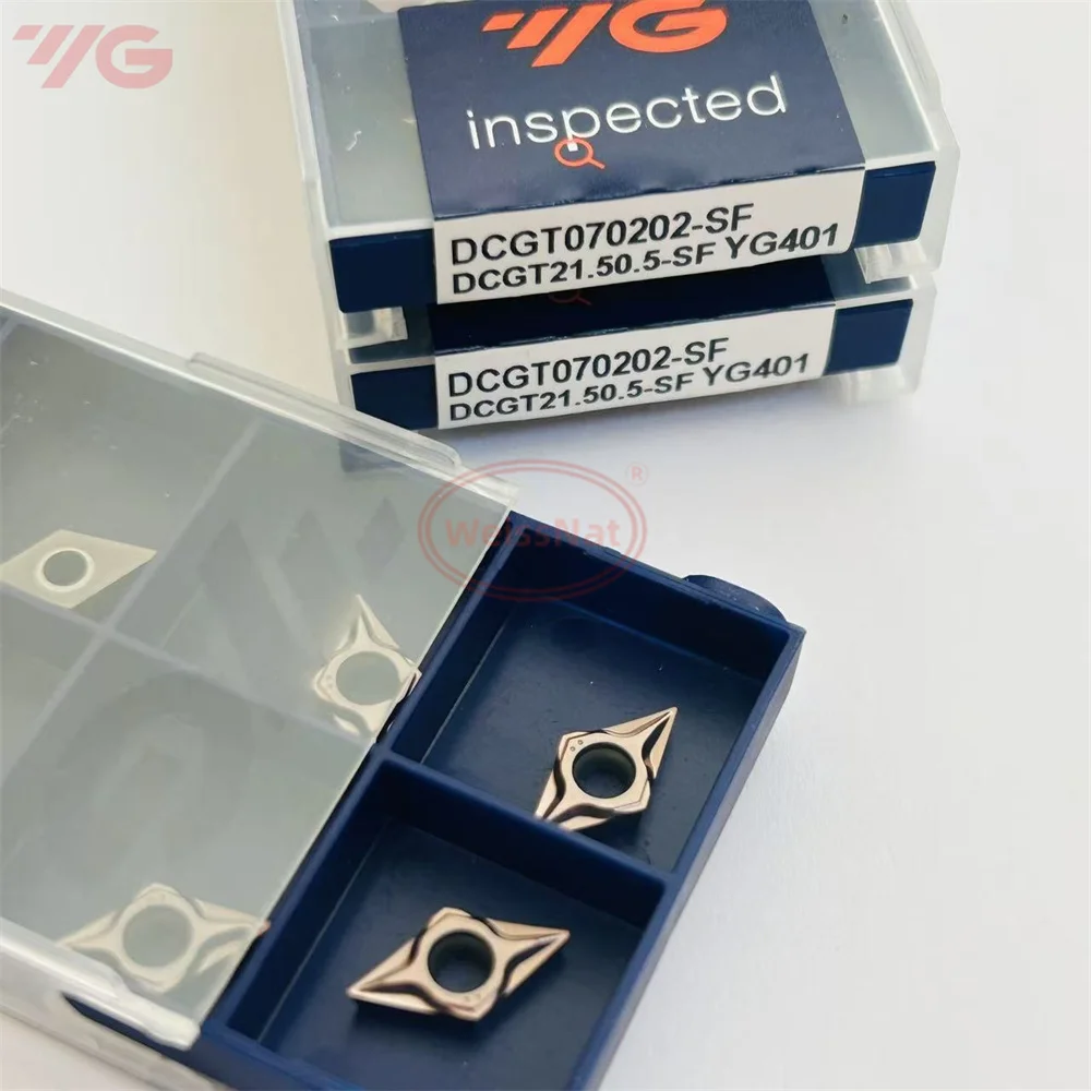 

WeissNat твердосплавные вставки DCGT070204-SF YG401