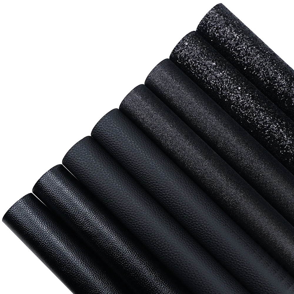 

8 шт./компл. хорошая звезда цветочный широкий Тонкий блестящий личи зернистая искусственная кожа лист для бантов серьги диван