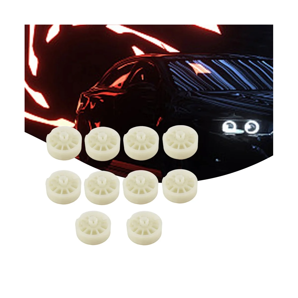 10 шт. 82473-D3000FFF стеклоподъемник звездочка барабанная катушка шестерни для Kia Sportage