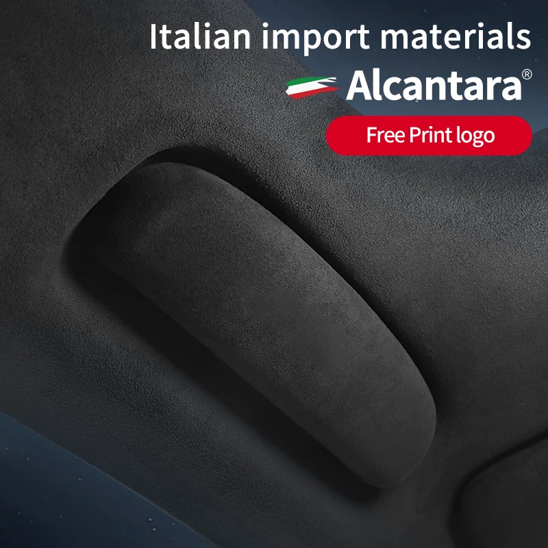 

For Mercedes-Benz A/B/C/E/GLC/GLA/GLB/GLE Alcantara Suede Car Glasses Case Sunglasses Sun Glasses Storage Rack Holder