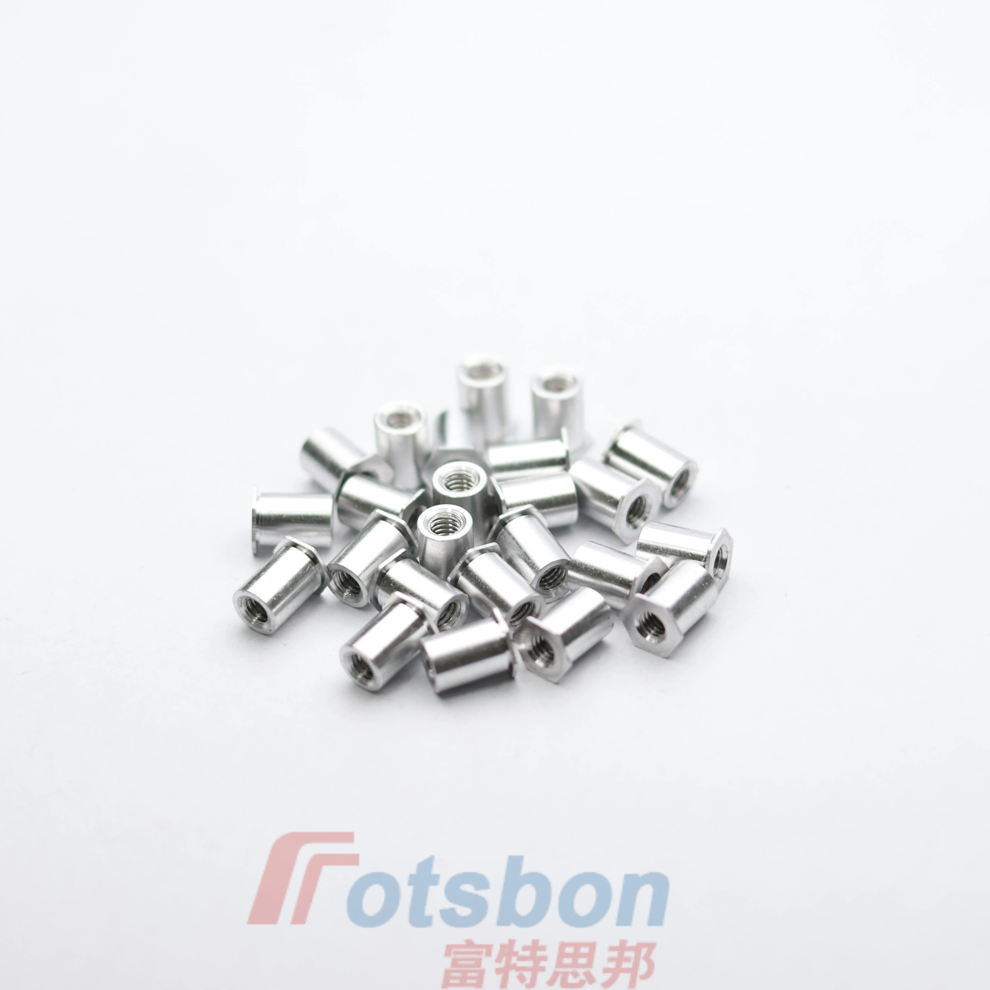 TSO-256/6256/440/6440/632Thin Head Self-Clinching Standoffs Carbon Steel Zinc Plated Nuts Inch Threaded