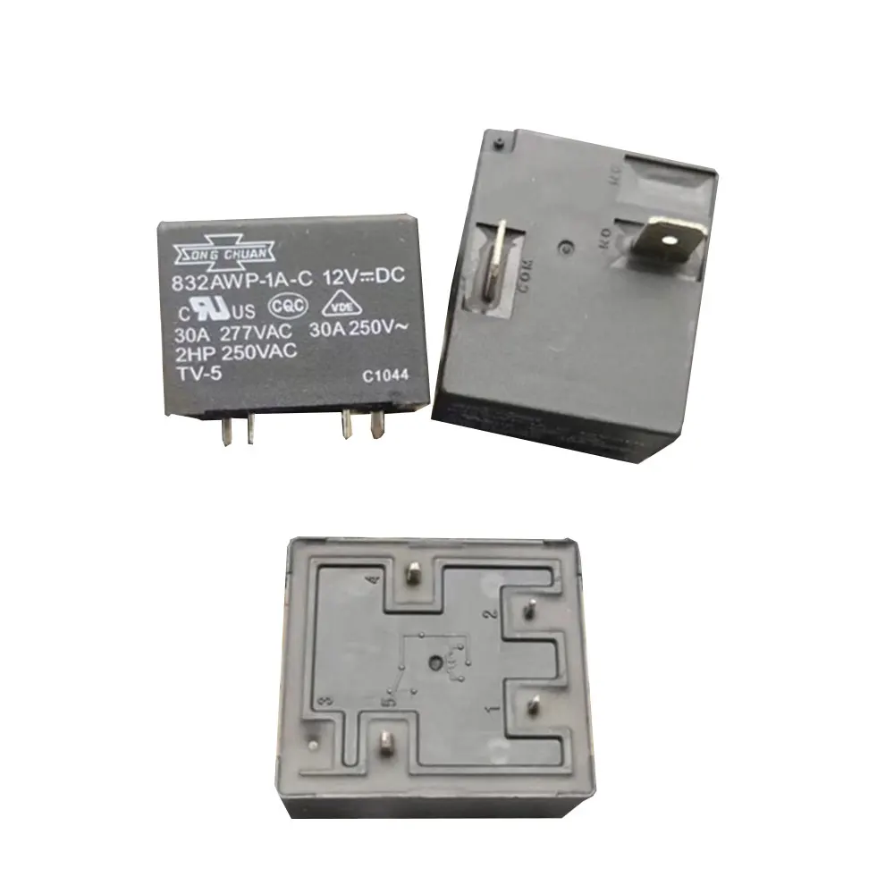 

2 шт. 832AWP-1A-F-C 12VDC 30A 250V832AWP-1A-F-C