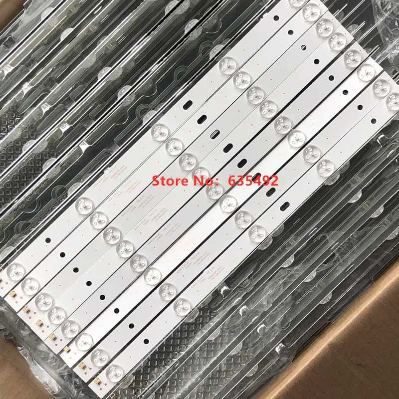 

New 40PCS 5LED 389mm LED Strip for Philco PH40R86 PH40R86DSGW 400S8605X8-B0040 E34036 40S-4-10 1.00.1.388015S01R V1