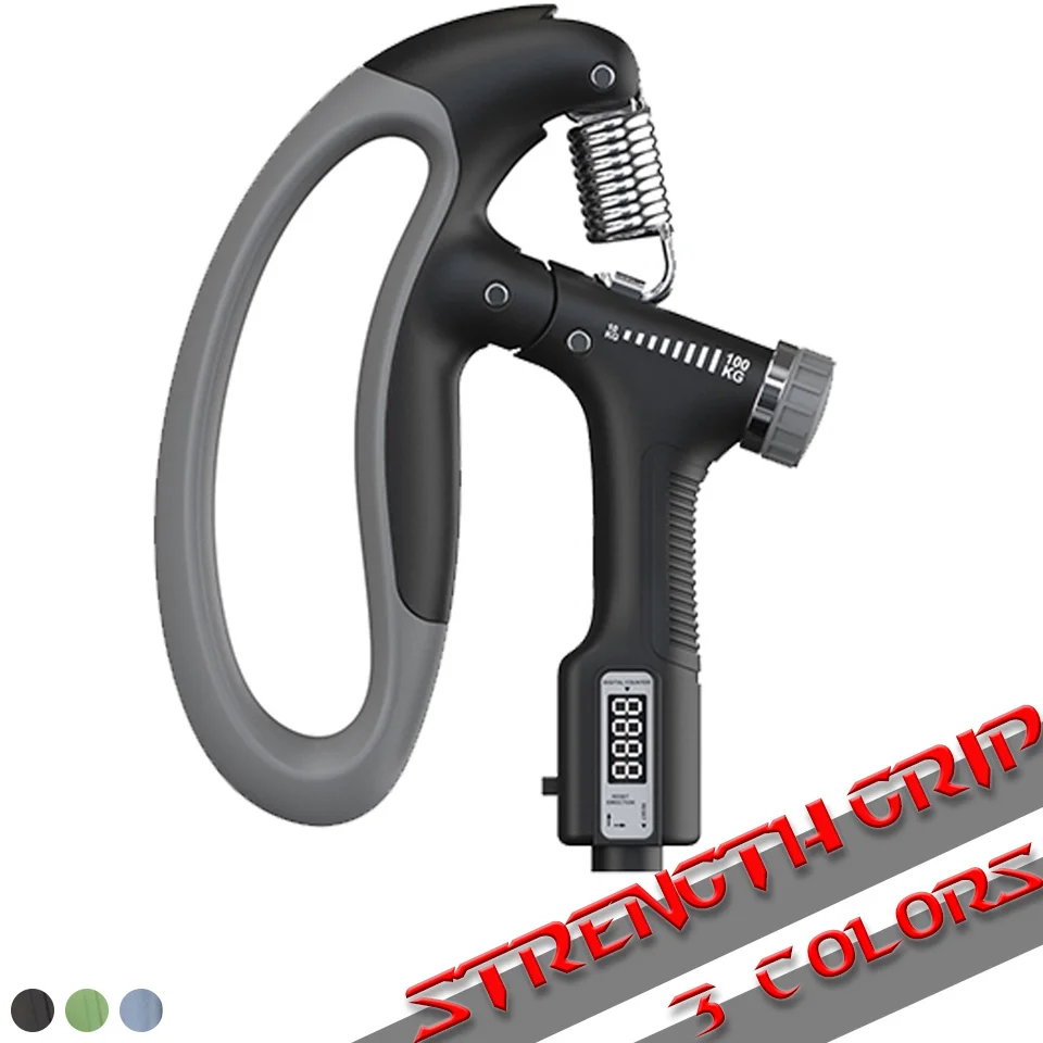 

Counting Gripper Shaping Bodybuilding Muscle Strength Training Strength Grip Adjustable Countable Grip Fitness Equipment