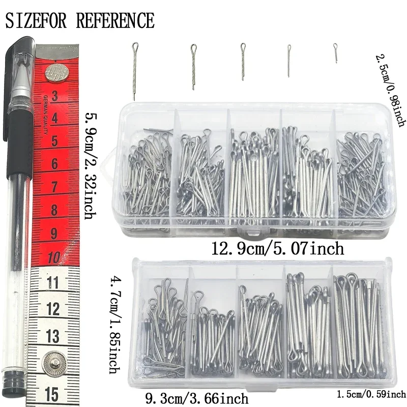Набор штифтов 175/350 шт. — гарантированные безопасные и надежные соединения!
