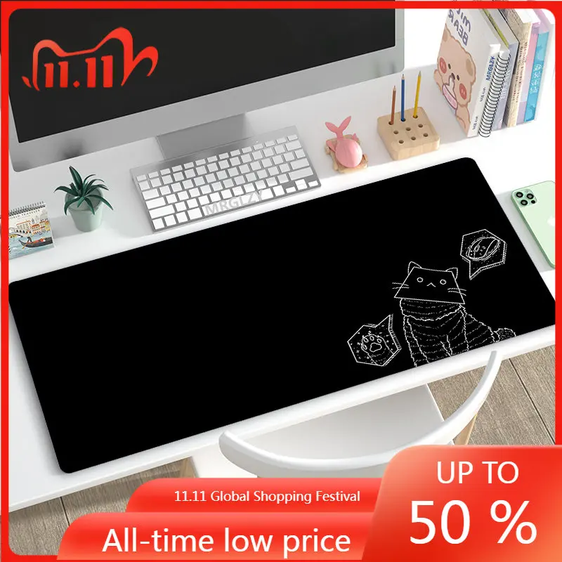 

Cute Cartoon Cats Mouse Mats Keyboard Accessories Carpet Rug Kawaii Mousepads Large Desk Mat Gaming Computer Mouse Pad Playmats