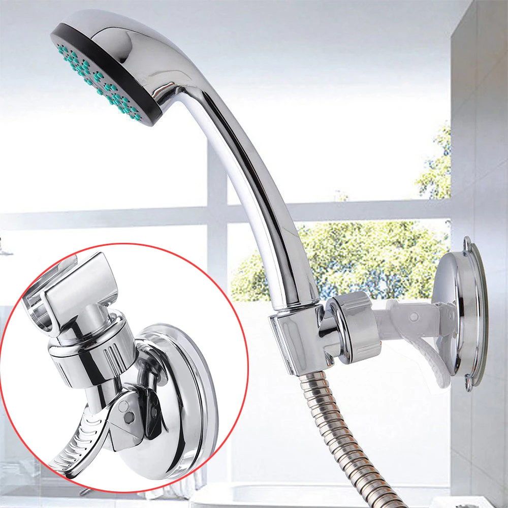 

Adjustable Shower Holder Suction Cup Universal Bathroom Moving Mount Shower Head Holder Stand Bathroom Accessories
