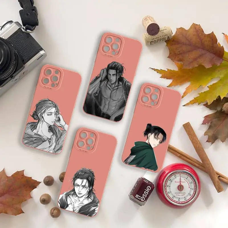 

Anime Japanese Allen Attack On Titan Phone Case For iPhone 13 12 11 Pro MAX Mini X XS XR 7 8 Plus Camera Lens Liquid Silicone