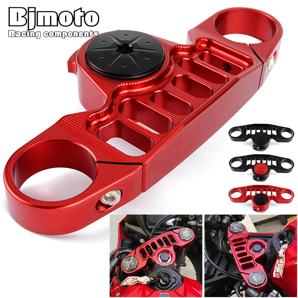 

Тройной зажим для мотоцикла Honda CBR650R CB650R CBR 650R 650 R 2018-2022 CNC алюминиевая верхняя вилка держатель панель
