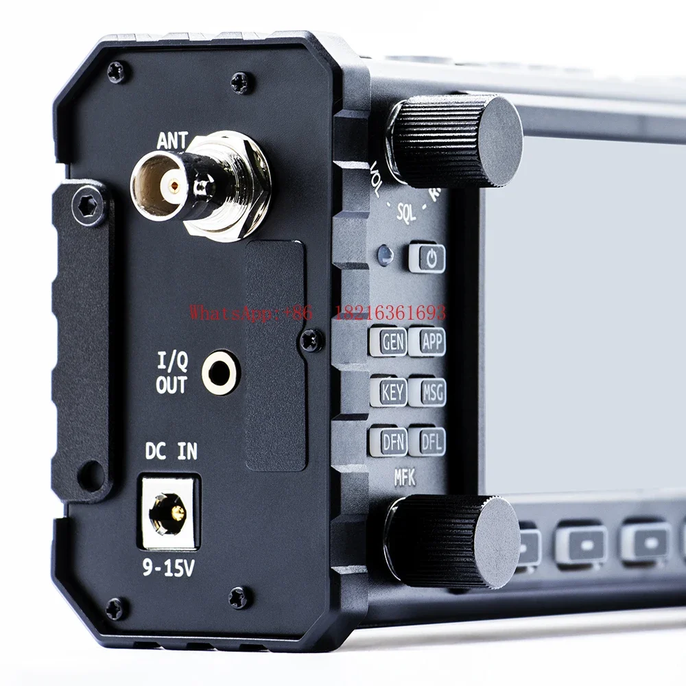 Фото 2026 GOOD XIEGU X6100 HF/50МГц всережимный трансивер, портативное коротковолновое радио, SDR-трансивер со встроенным антенным тюнером №5