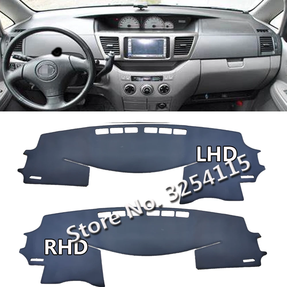 

Pu Leather Dashmat Suede Dashboard Cover Pad Dash Mat Carpet Car Styling for Toyota Noah X Voxy R60 2001 2002 2003 2005 2007