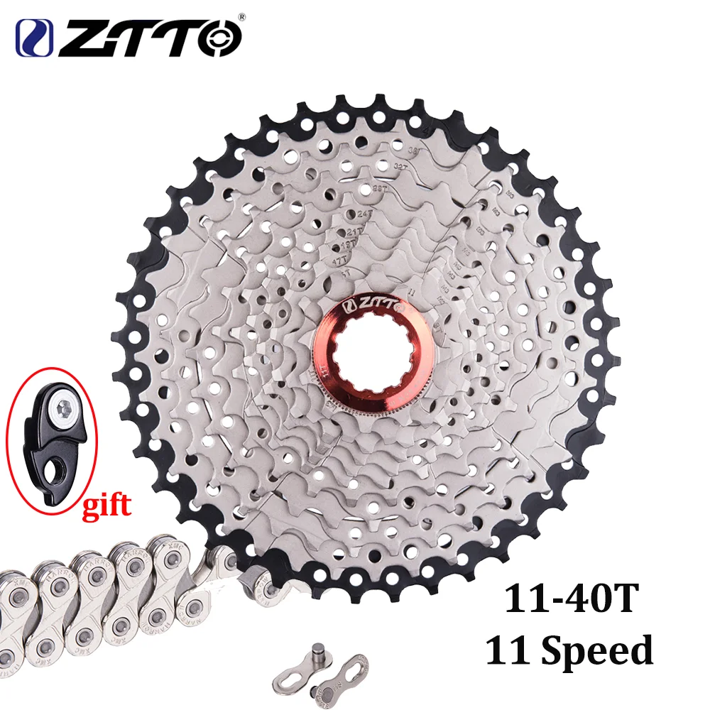 Велосипед ZTTO MTB 11S 22S свободное колесо 11-40T кассета для горных велосипедов 11V K7 цепь