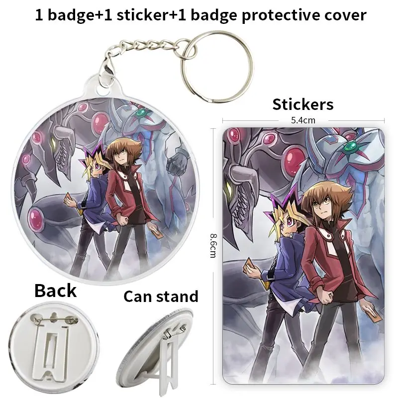 Yuuki Juudai аниме персонажи игры мягкие кнопки значки брошь якорь периферийные