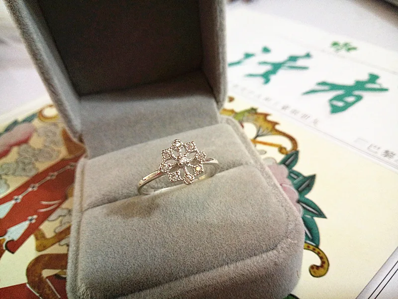 Кольсветильник женское из тибетского серебра 925 пробы с фианитом 14 к | Украшения и