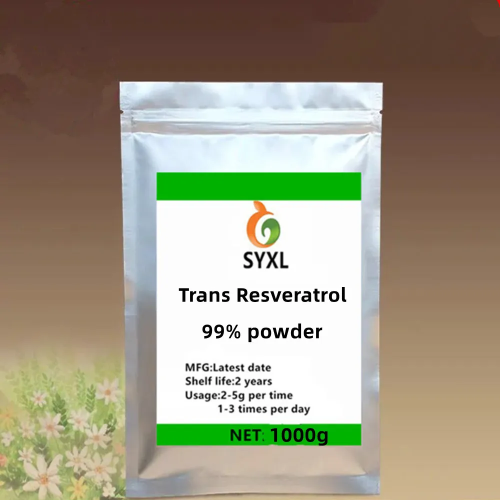 

Xiao Li Hot sale 99% Trans Resveratrol powder Skin Whitening free shipping
