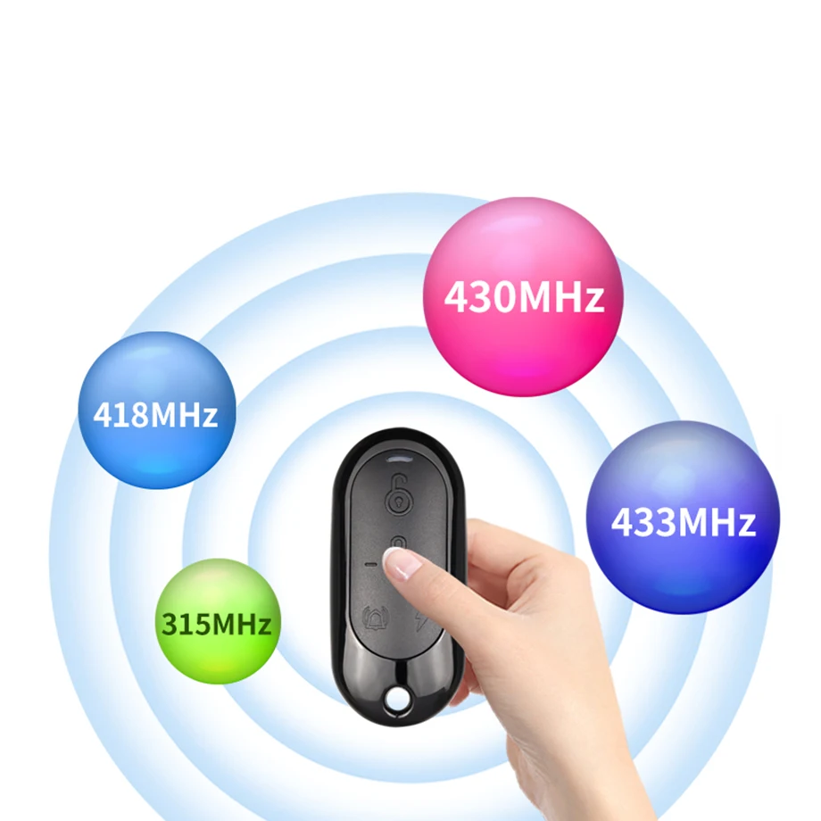 Универсальный 433 МГц 418 430 беспроводной переключатель клонирование