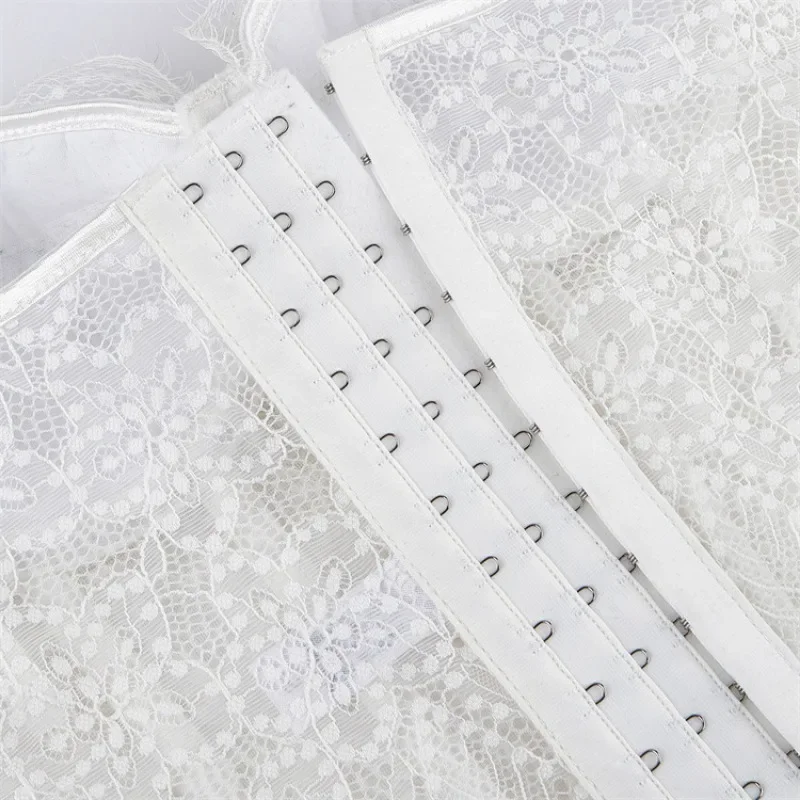 Сексуальный белый сетчатый кружевной жилет с двумя лямками женское летнее