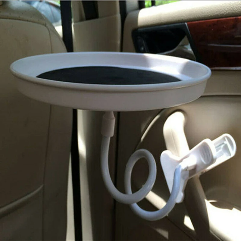

Adjustable Car Cup holder Coffee bottles Organizer Accessories Food Load Automobile Table For Citizens Fries