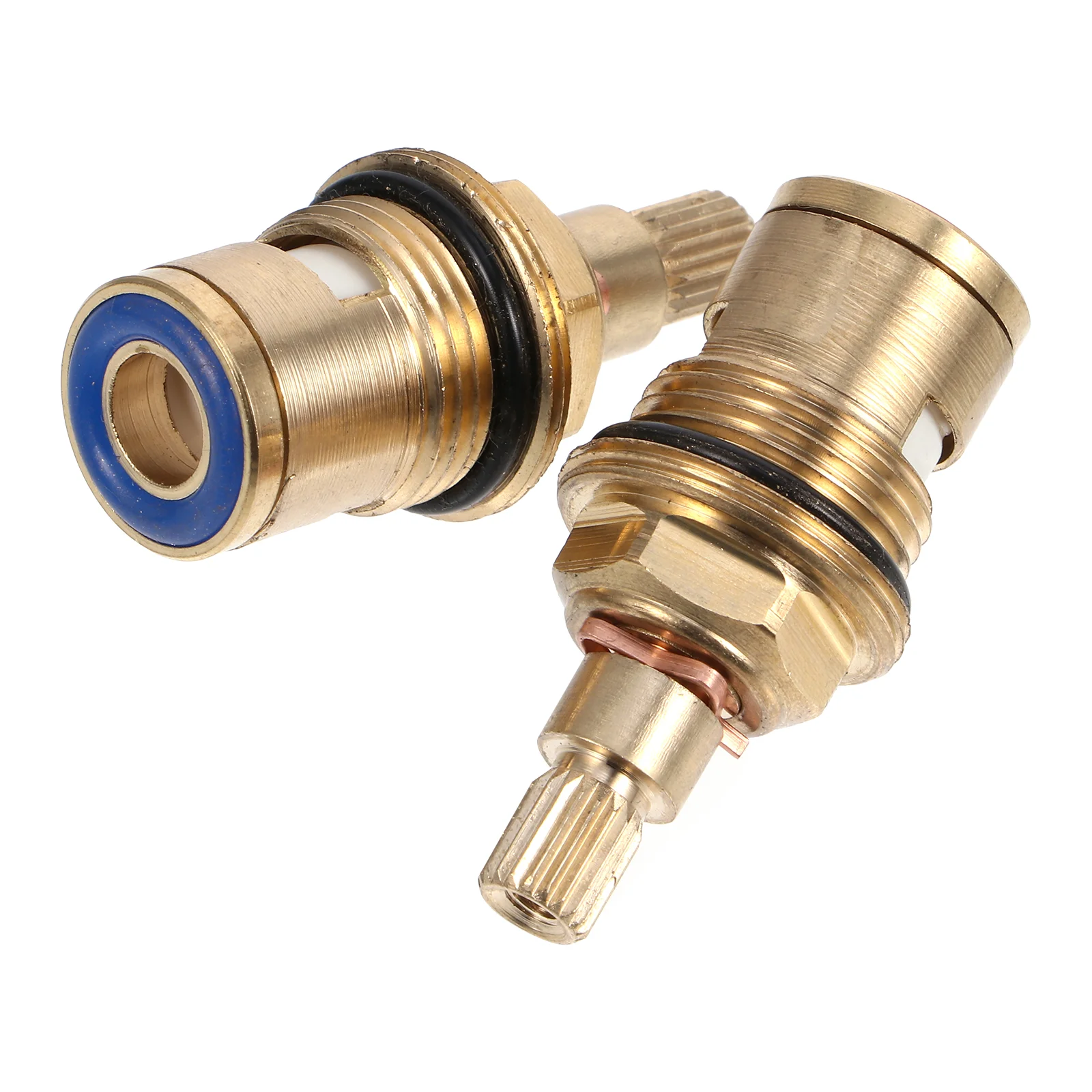 

2pcs Tap Valves Brass Durable Copper Sturdy Tap Cartridge Tap Valves for Tap