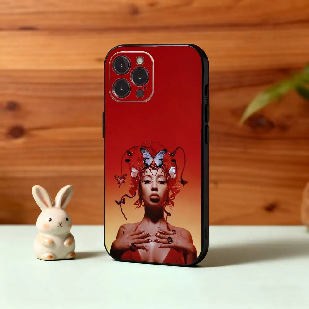 Чехол для телефона K-Kali uchis S-Sincerely Singer для iPhone 17, 16, 15, 14, 13, 12 Plus, Pro Max, XS, 5G, мягкий силиконовый, черный (art.: 3920d5017dc0a) - 3920d5017dc0a