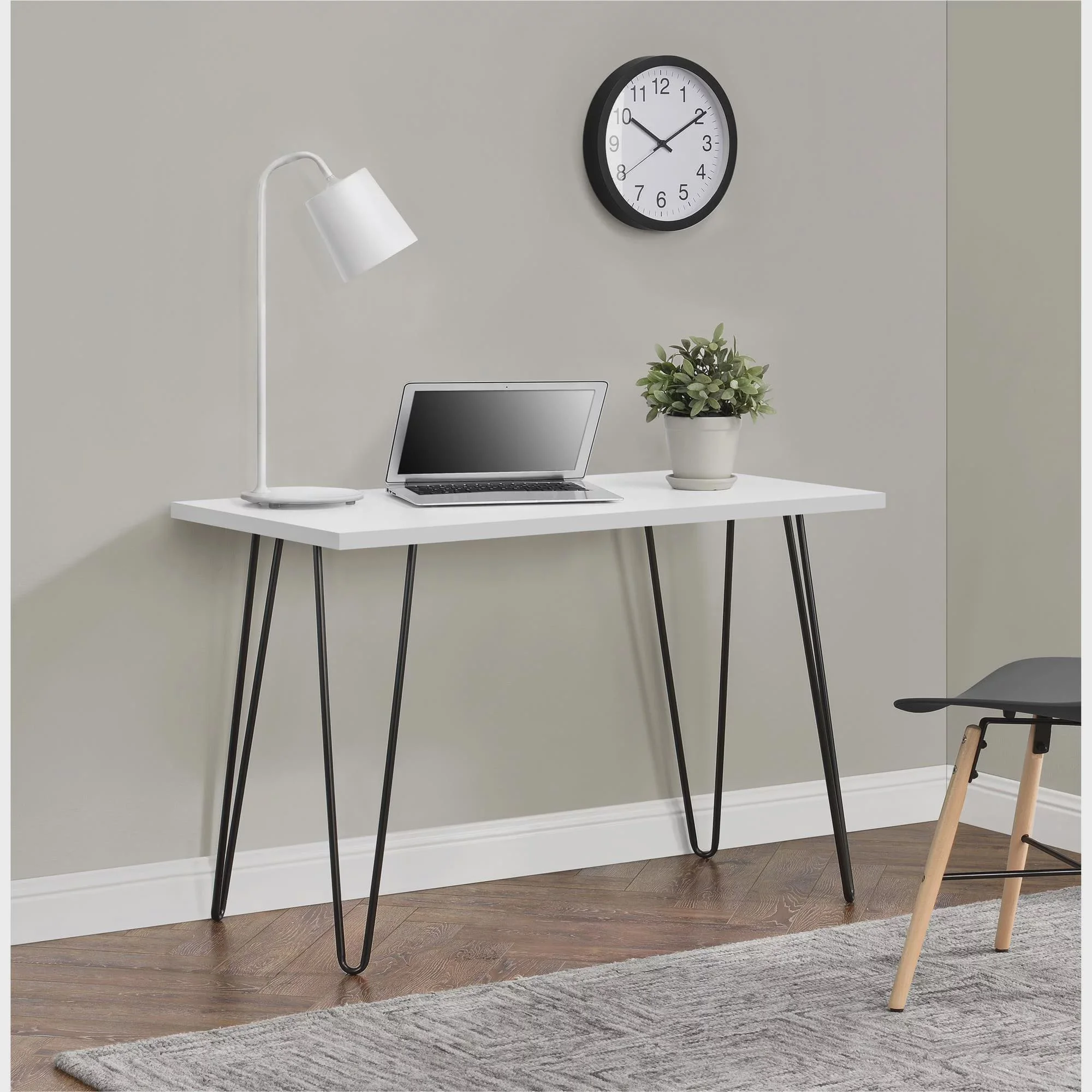 

Retro Computer Desk, White