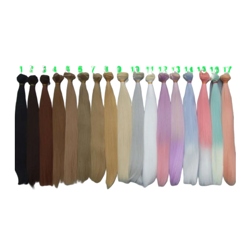 Straight Bjd Doll Trees Handmdae Cloth Doll Hairs