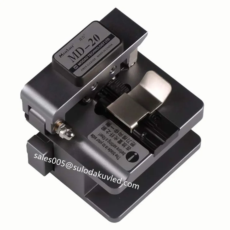 New Popular MD-20 High Quality Fiber Optic Fiber Cleaver MD20 High Precision Professional Cut Tool Cutting Knife