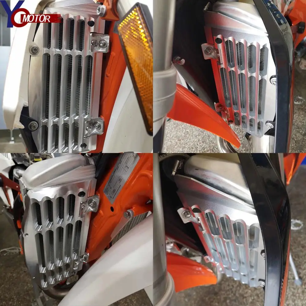 Motorcycle Accessories Aluminum Radiator Grille Guared Cover For 150XCW TPI 150 XCW i Fuel Injected 150SX 150XCW EStart 350XCF-W images - 6