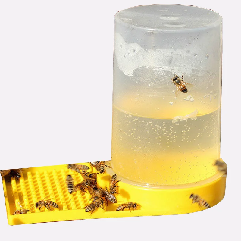 

Beekeeping Bee Feeder Honey Bee Feeders Drinking Water Waterer Watering Bees Tools Supplies Feeding Plastic bee Drinker Tool