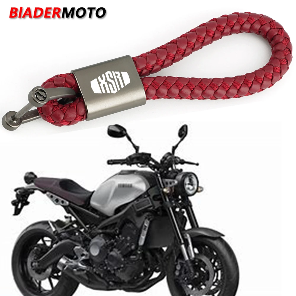 2022 New Motorcycle Keychain Keyring Key Chains Lanyard Chain Key Rings For Yamaha XSR700 XSR900 XSR 700 900 With Logo "XSR"