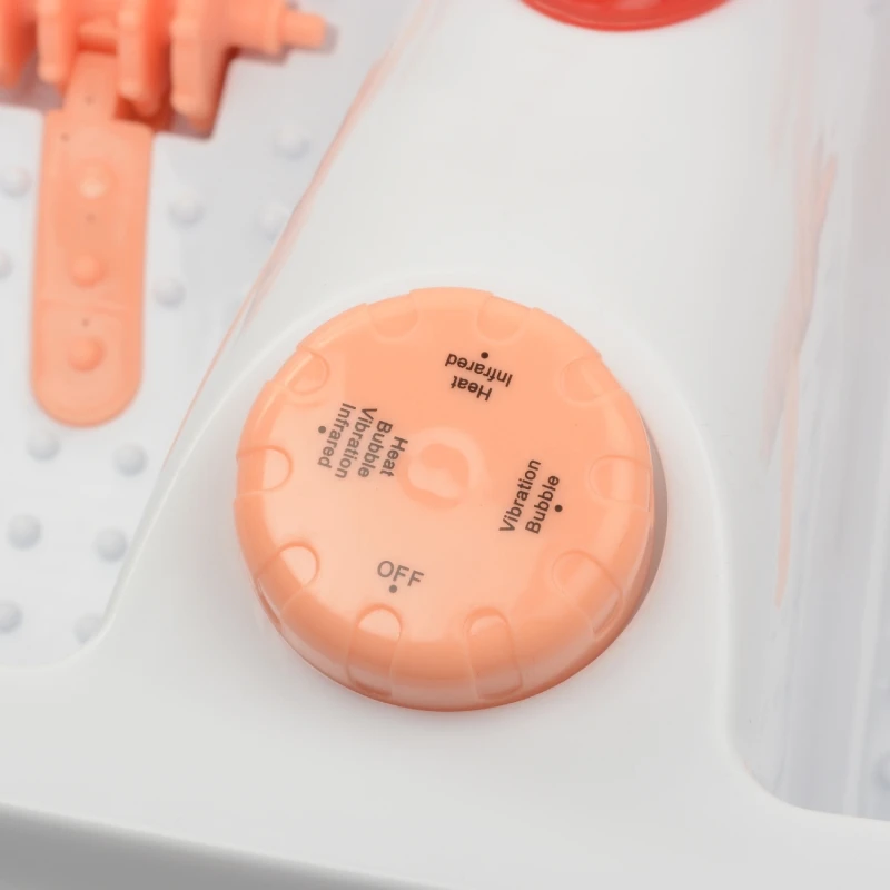 Ванночка массажная для ног FIRST FA-8116-1 White/orange | Обустройство дома