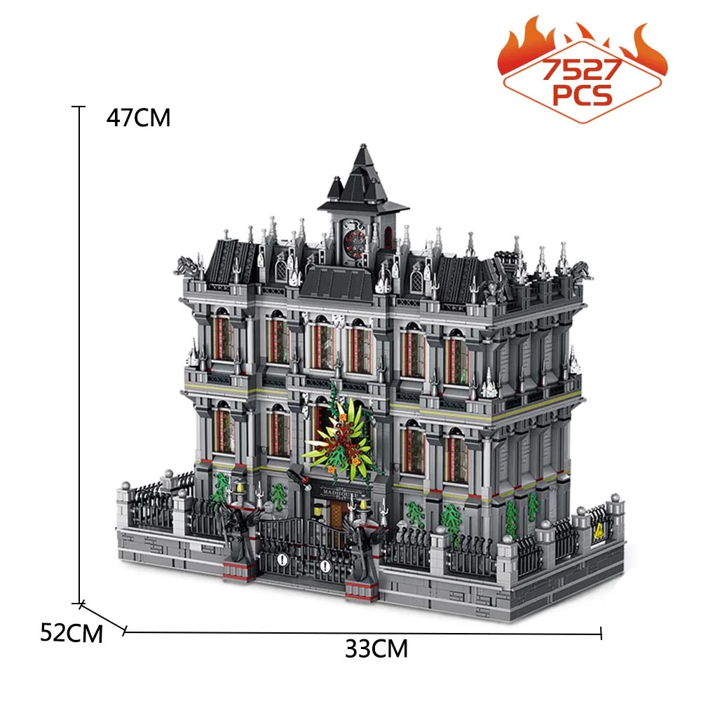 613002 креативный эксперт уличный вид люматическая больница Moc кирпич Модульные