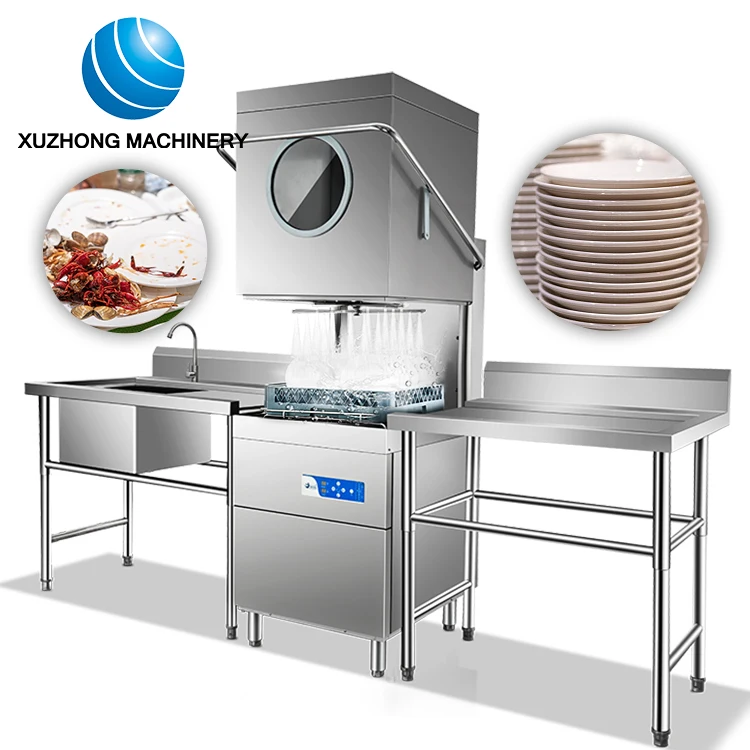 

Hood Type Dishwasher Restaurant Kitchen Countertop Dishwasher Freestanding Comercial Dishwasher China Lavavajillas